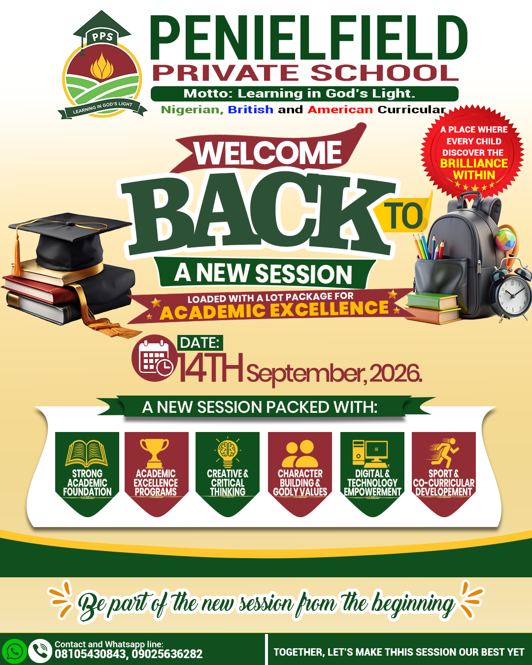 Academics Flyer